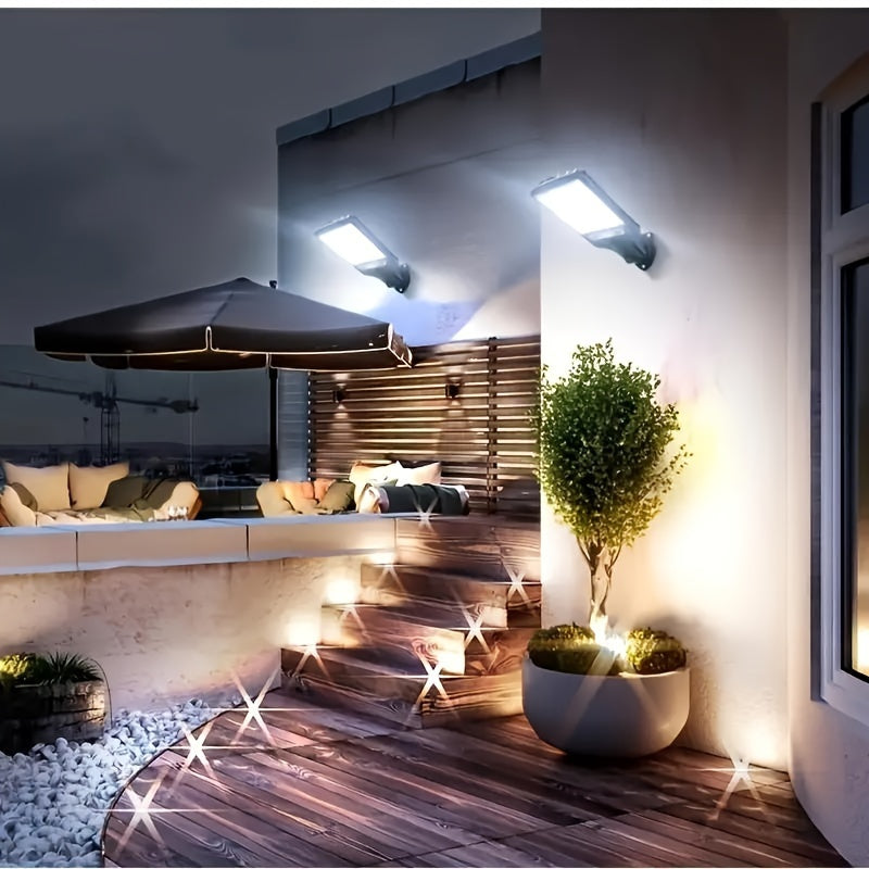 Luminária Solar IntenseLight 8000W - LED Externa com Controle Remoto e Sensor de Movimento