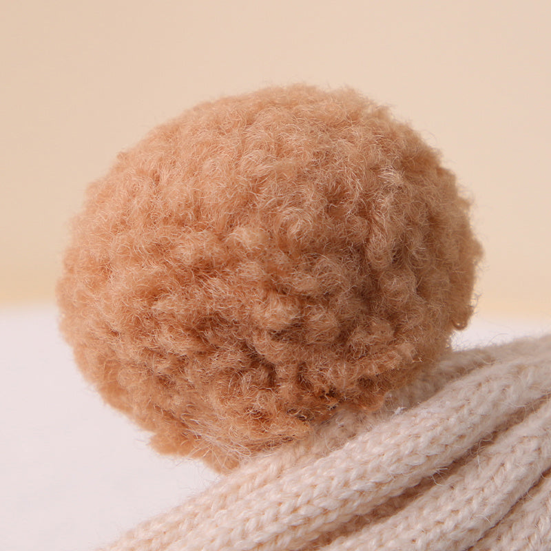 Gorro Infantil Crochê Urso