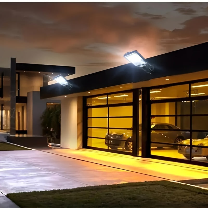 Luminária Solar IntenseLight 8000W - LED Externa com Controle Remoto e Sensor de Movimento