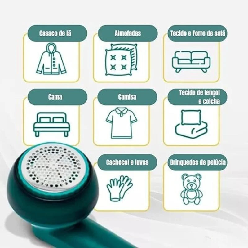 Removedor de Pelos LumiPure – O Toque Final de Elegância Para Suas Roupas
