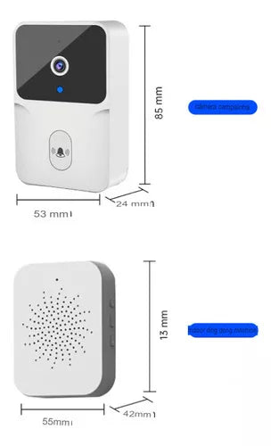 Campainha de Vídeo inteligente WIFI Joia Premium