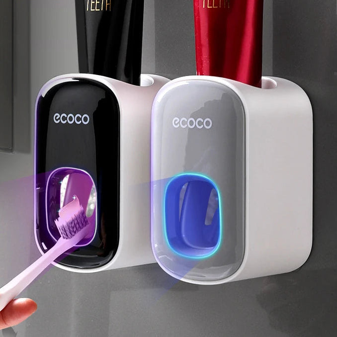 Dispensador Automático de Pasta de Dente CleanTouch – Praticidade e Higiene no Seu Banheiro!
