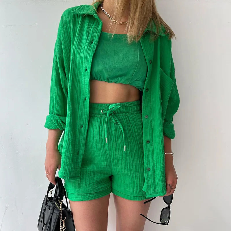 Conjunto Elegance Breeze – Leveza e Sofisticação Para Seus Dias