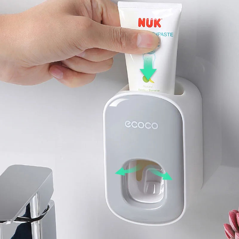 Dispensador Automático de Pasta de Dente CleanTouch – Praticidade e Higiene no Seu Banheiro!