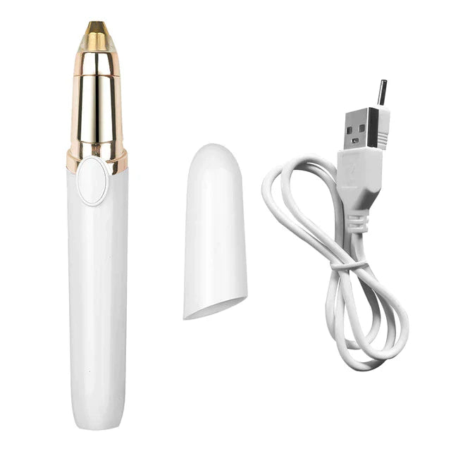 Caneta Depiladora Sobrancelha Elétrico Recarregável Usb